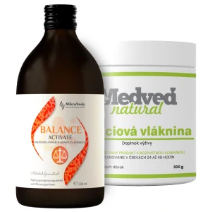 MikroVeda BALANCE ACTIVATE 0,5 l + Akáciová vláknina 300g