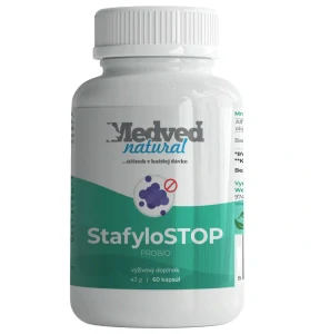 Medveď natural StafyloSTOP 60 kapsúl