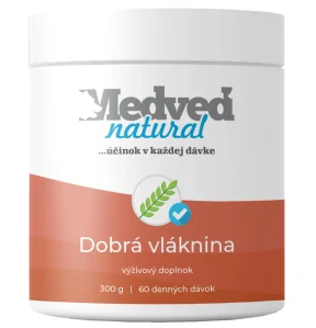 Medveď natural Dobrá vláknina 300g