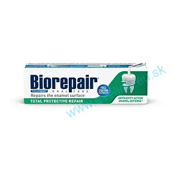 Biorepair Total Protection – zubná pasta bez fluóru, 75 ml