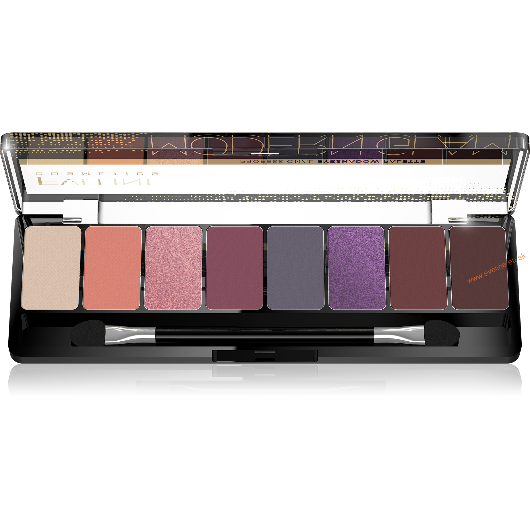 EVELINE paleta - očné tiene Modern Glam