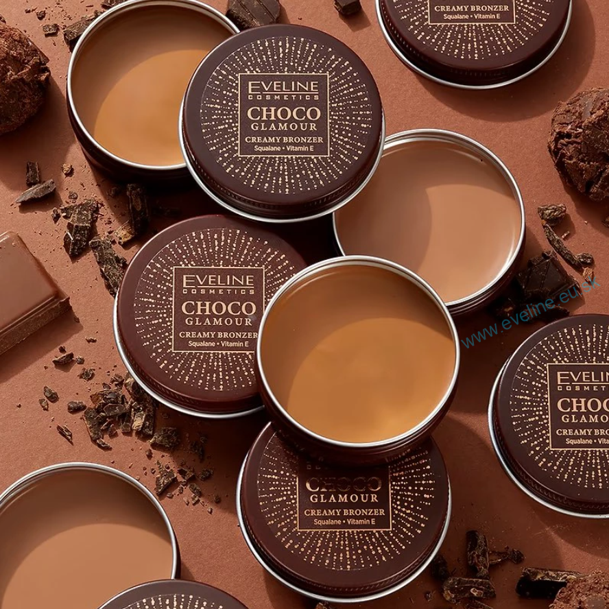 EVELINE Choco glamour - krémový bronzer 01