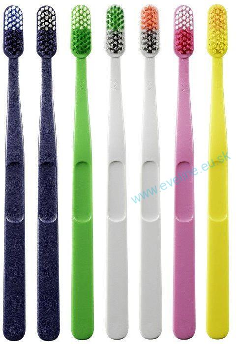 Zubná kefka Jordan Clean Smile - jemná, 1 balenie - 3 ks - mix farieb