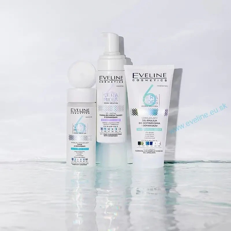 6 Ceramides - Hydratačná gélová emulzia na čistenie a odličovanie