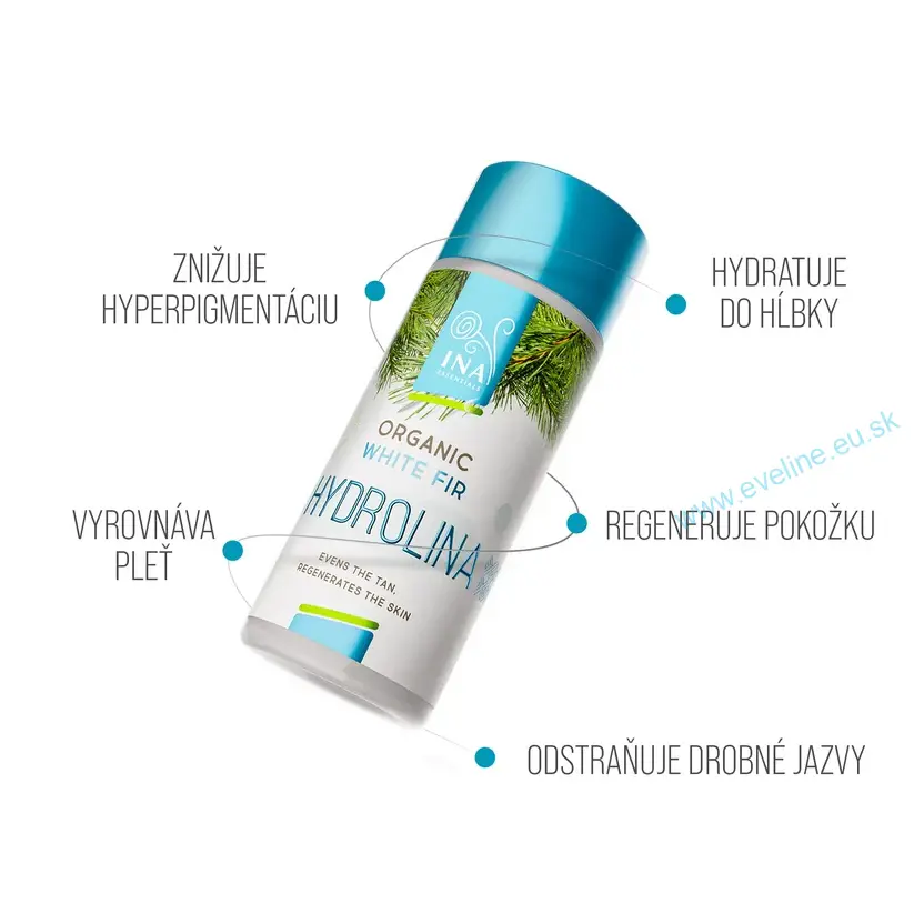INA ESSENTIALS HYDROLINA™ - Organická voda z Jedle bielej pre Hyperpigmentáciu