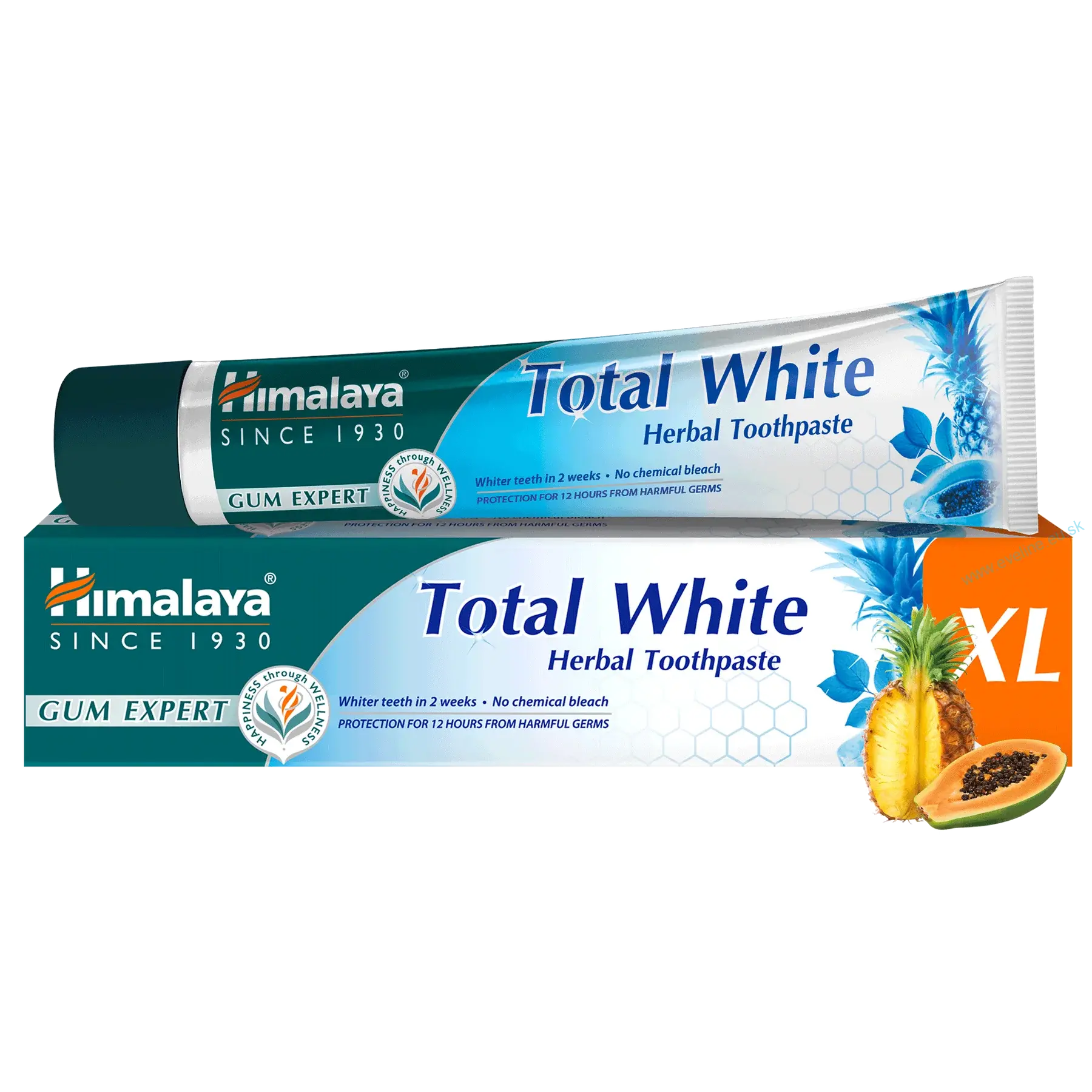 HIMALAYA Gum Expert bylinná bieliaca zubná pasta Total White XL