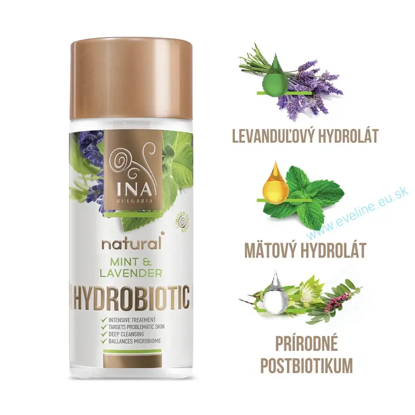 INA ESSENTIALS INA HYDROBIOTIC™ - Levanduľa & Mäta - intenzívna starostlivosť o Akné
